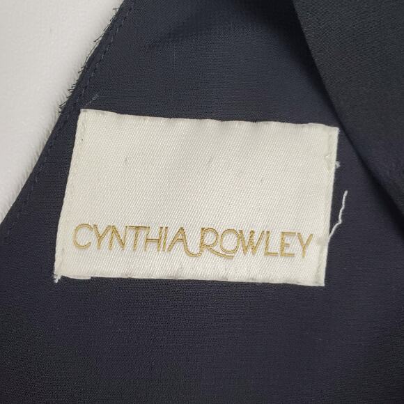 Cynthia Rowley Black Silk Sleeveless Tank Shift Mini Dress - Picture 5 of 8